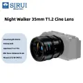 SIRUI Night Walker T1.2 S35 Объектив 16 мм 24 мм 35 мм 55 мм 75 мм M4/3, 35mm