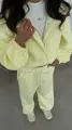 Костюм спортивный SAVORI, размер L, светло-желтый