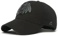 Бейсболка Atributika & Club Chicago Blackhawks для мужчин и женщин, размер 55-58, черный