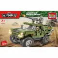 Конструктор армейский внедорожник, 508 дет. Город мастеров