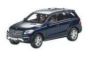 Модель коллекционная MINICHAMPS Mercedes W166 m-klasse 2012 tansanit blue navy metallic