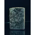 Зажигалка бензиновая Zippo (Armor) Четыре Всадника(Дюрер) Кастом Хром