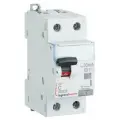 Дифференциальный автоматический выключатель 2п (1P+N) C 10А 30мА тип AC 6кА DX3 2 модуля, LEGRAND 411000 (1 шт.)