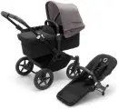 Детская коляска 2 в 1 Bugaboo Donkey5 Mono Black/Midnight black/Grey Melange