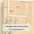 Крючок для одежды, 6 крючков, молочно-белый