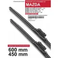 Щетки стеклоочистителя для Mazda - бескаркасные дворники Мазда 600 450 мм комплект.