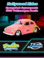 Модель машинки 1:32 Hollywood Rides Губка Боб Spongebob/ Patrick Star 1959 VW Beetle 0801310354797