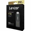 Флеш-накопитель Lexar JumpDrive P30 USB 3.2 Gen 1, шифрование 450 МБ/с, 512 ГБ