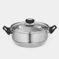 Кастрюля Astell, 2.8 л, d=20 см, капсульное дно, нержавеющая сталь
