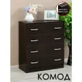 Комод деревянный для вещей венге узкий №11, Мебельная фабрика лена