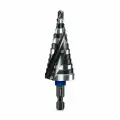 ЗУБР BLACK FORCE 6-30мм, 13 ступеней, винтовая проточка, сверло ступенчатое, профессионал (29671-6-30-13)