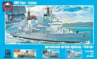 Сборная модель Ark Models Английский лёгкий крейсер «Тайгер» 1:415 (40012)
