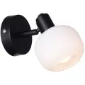 Спот Moderli Katrin V3030-1W черный 1 шт. черный белый 40 Вт 10 см 14.5 см