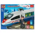 Конструктор Город Мастеров РЖД сапсан, Скоростной Поезд, 145 деталей (5568-KK)