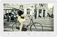 Монитор видеодомофона Tantos Amelie Slim HD SE, накладной, белый, 7