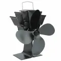 Тепловентилятор для камина на дровах с 4 лопастями, для циркуляции тепла дома, 100% новый товар
