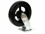 Колесо поворотное SCD-R-80 (г/п 270кг, Ф 200мм), крепление платформа, шариковый подшипник