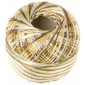 Пряжа Yarnart Tulip бело-желто-коричневый (454), 100%микрофибра, 250м, 50г, 1шт