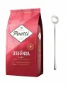 Кофе в зернах Poetti Legenda Ruby 100 % Арабика, 1кг + ложка