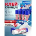 Клей-карандаш ErichKrause, коробка 12 штук по 36 грамм