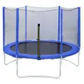 Каркасный батут DfC Trampoline Fitness 6FT-TR-B с сеткой 183х183х215 см , голубой
