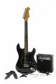 Комплект Fabio ST200 Double BK (эл. гитара S/S/H, комб. MG-10, чех, рем, кап-тр, струны, стикер, рук)