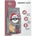 Корм сухой Alphapet WOW Superpremium полнорационный для взрослых собак крупных пород (с говядиной и сердцем) 15кг