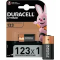 Батарейка Duracell CR123, в упаковке 1 шт.