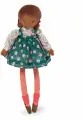 Мягкая кукла Moulin Roty Церис, 642529, зеленый, размер 30 см, 3+