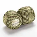 Пряжа TULIP (YarnArt), зел-беж-жел - 477, 100% микрофибра, 6 мотков, 50 г, 250 м.