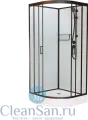 Душевая кабина Frank F400 black с крышей