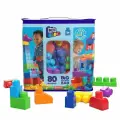 Конструктор Mega Bloks - Мой первый конструктор Набор блоков 80 элементов- Мега Блокс DCH63