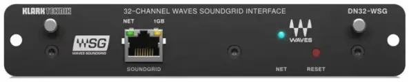 Klark Teknik DN32-WSG плата расширения для сети Waves SoundGrid для Behringer X32