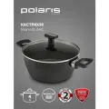 Кастрюля Polaris с крышкой Monolit-24C 4 л с антипригарным покрытием, подходит для индукционных плит