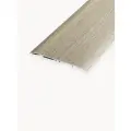 Порог напольный алюминиевый широкий 100мм скрытый крепеж, Дуб беленый