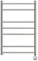 Полотенцесушитель электрический 500x800 POINT Аврора (PN10158PE П6) с полкой, левый/правый