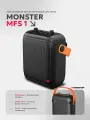 Портативная акустическая система MONSTER MFS 1, чёрная/оранжевая