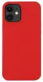 Чехол силиконовый с покрытием Soft-Touch Memumi Liquid Silicone iPhone 12 mini красный