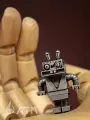Заяц Робот металлическая коллекционная фигурка Ну Погоди ! / Ny pogodi robot rabbit