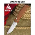 Складной нож SRM Medal 255L-MN; Марка стали 10Cr15CoMoV; Длина 191 мм