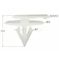 Клипса зажим, 10 шт для Мини Купер, S, One арт STM11501 SAT