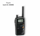 Радиостанция Icom IC-4088E, без АКБ, мощность передатчика 0,01Вт, радиус действия 10км
