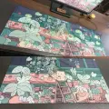 Kapalewaii зеленый игровой коврик для мыши XXL, LY008895 (23), 800x300x2mm