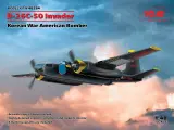 48284 B-26С-50 Invader, Американский бомбардировщик (война в Корее) ICM 1:48 Сборная модель