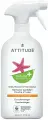 Спрей Attitude для ежедневного ухода за плиткой и душевой кабиной, гипоаллергенный, экологичный, Цитрус, 0.8 л (Канада)