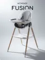 Стол-стул для кормления детский MOWBaby FUSION RH511 Moon Grey