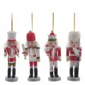 Набор из 4шт Украшение новогоднее Щелкунчик, 19х4х13,5 см KSM-813579