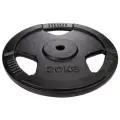 Диск чугунный с 3-мя хватами Voitto 20 кг (d26)