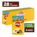 Влажный корм PEDIGREE для взрослых собак всех пород, с кроликом и индейкой в соусе, 28 шт по 85г