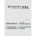 Игровой коврик VOROTEX XXL, 90х40 см, 4 мм, Corners on white (Углы на белом)